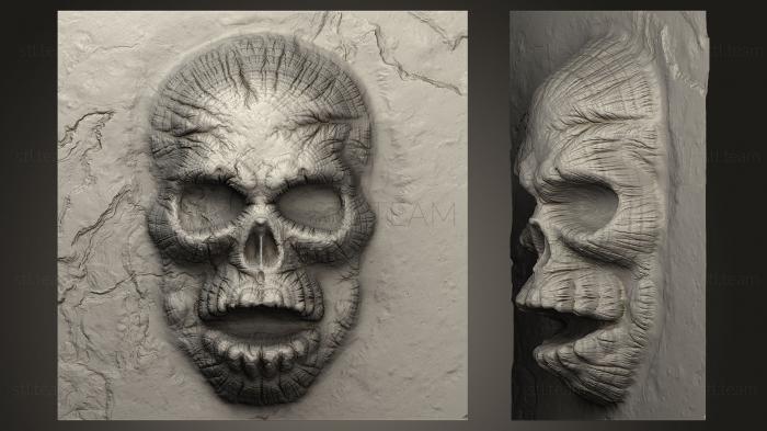 3D model Mountain Skull (STL)
